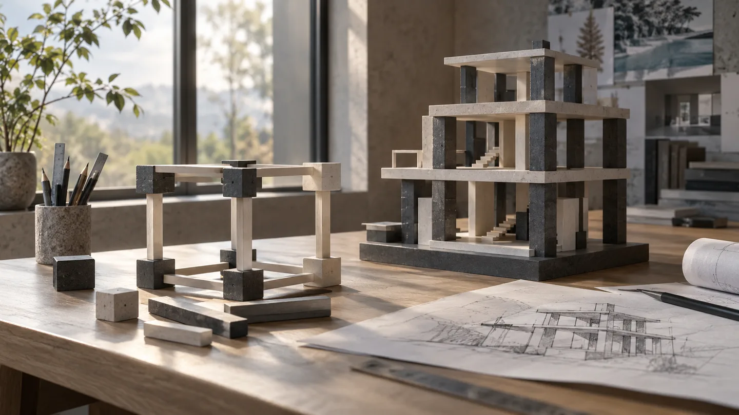 Deux constructions modulaires, évocation d’une bibliothèque de composants et d’un framework.